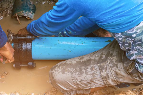 PVC Line Leak Repair